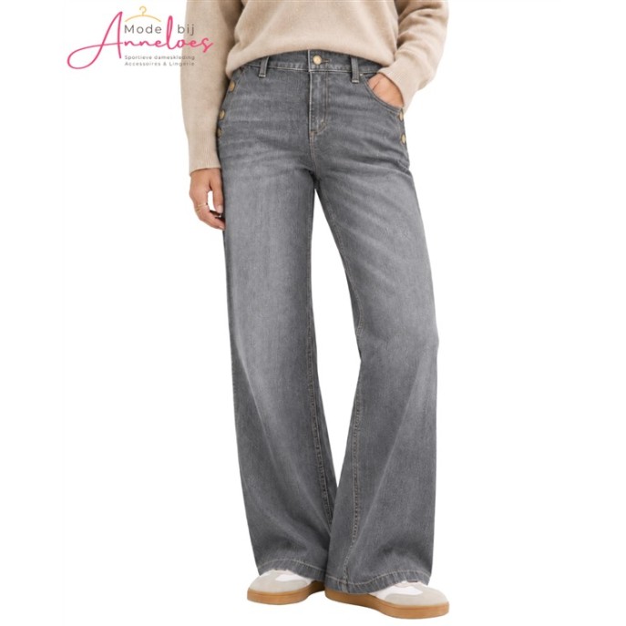 Anna Montana Jeans Mila 6652 Wide Fit ash grey Anna Montana Jeans Mila 6652 Wide Fit ash grey
